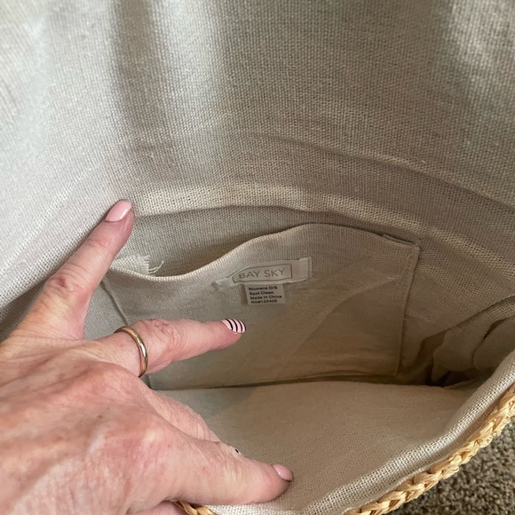 Bay Sky Raffia clutch - Picture 5 of 6